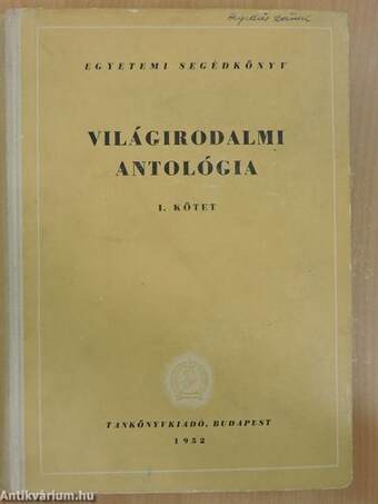 Világirodalmi antológia I-II.