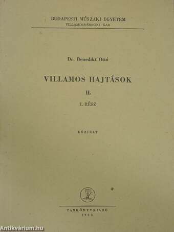 Villamos hajtások II/1.