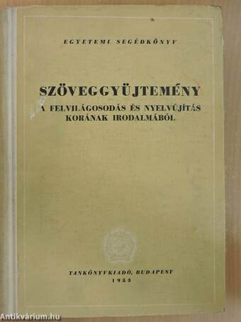 Szöveggyüjtemény II/1.