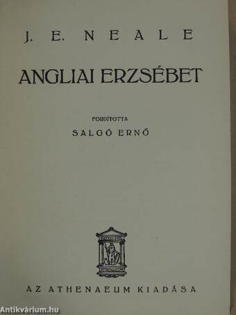 Angliai Erzsébet