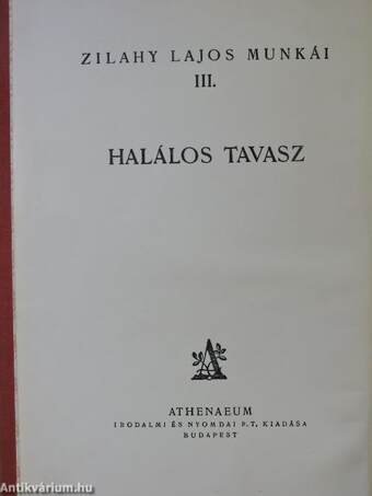 Halálos tavasz