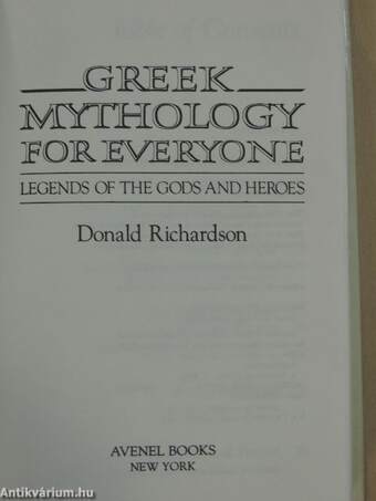 Greek Mythology for Everyone