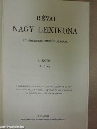 Révai nagy lexikona 1-21.