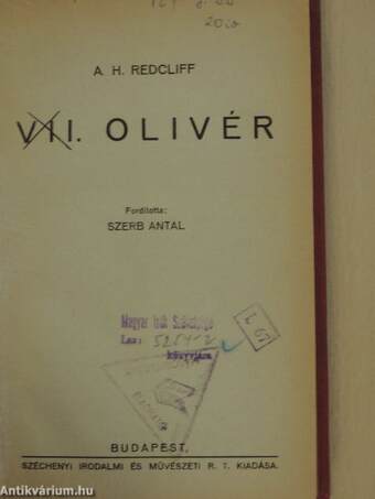 VII. Olivér