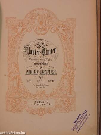 Etüdök 1-30./Lyrische Stücke/Klavier-Studen I./Melodische Etuden I-III.