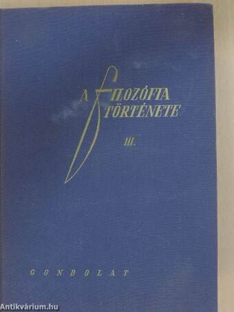 A filozófia története III.