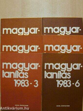 Magyartanítás 1983/1-6.