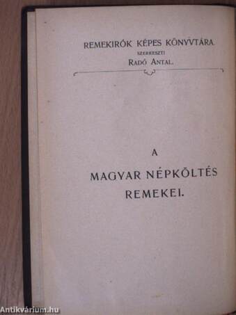 A magyar népköltés remekei I-II.