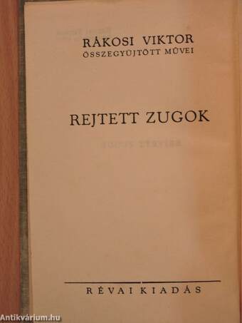 Rejtett zugok