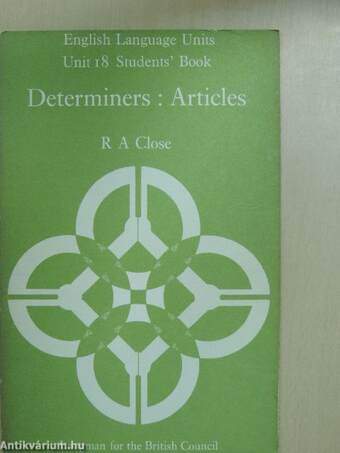 Determiners: Articles - Students' Book