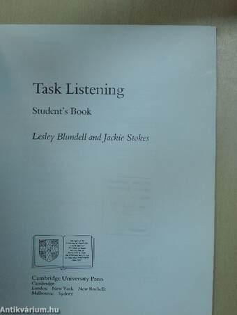 Task Listening - Student's Book