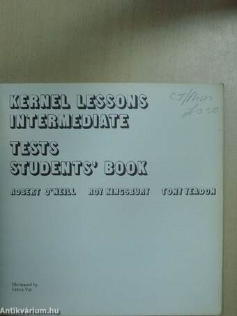 Kernel Lessons Intermediate - Tests Students' Book