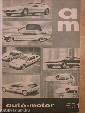 Autó-Motor 1969. január-december