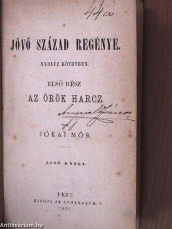 A jövő század regénye I-IX.