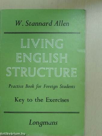 Living English Structure - Key to the Exercises