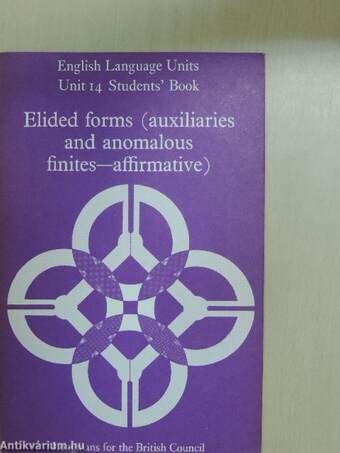 Elided forms (auxiliaries and anomalous finites-affirmative) - Students' Book