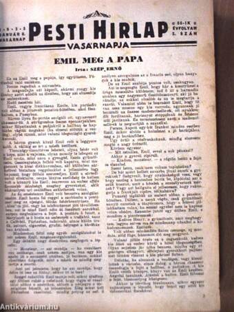 A Pesti Hirlap Vasárnapja 1933. (nem teljes évfolyam)