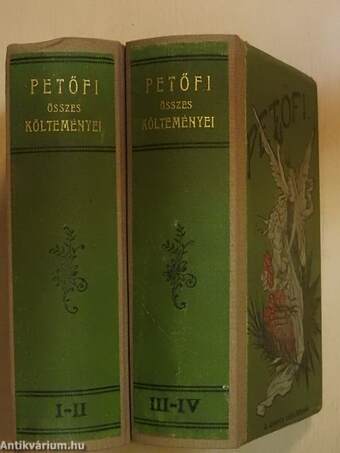 Petőfi Sándor összes költeményei I-IV.