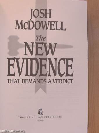 The New Evidence that Demands a Verdict