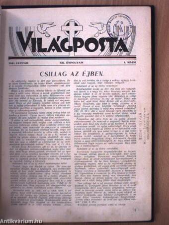 Világposta 1941. január-december