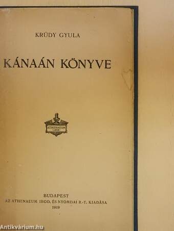 Kánaán könyve