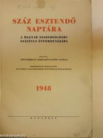 Száz esztendő naptára 1948