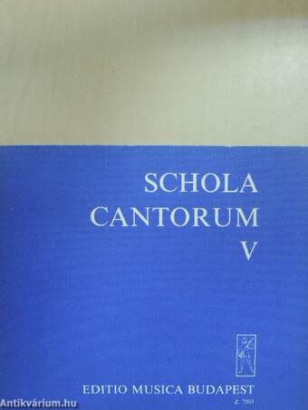 Schola cantorum V.