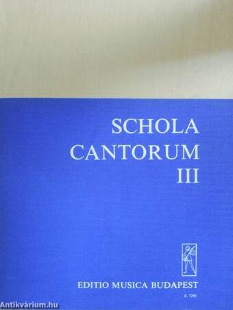 Schola cantorum III.