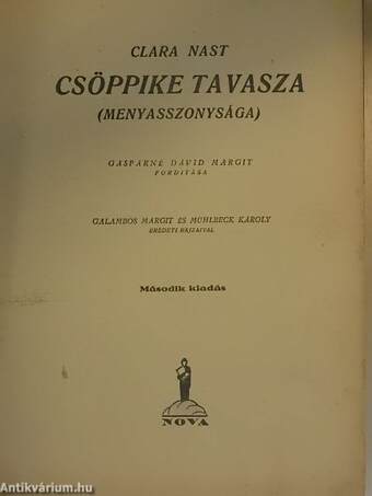 Csöppike tavasza