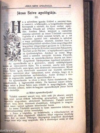 Jézus Szentséges Szivének Hirnöke 1924. január-december/Mária-kert 1924. január-december/Mária-kongregáció 1920-1921. január-december