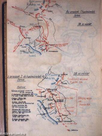 Az 1914-18. évi világháború összefoglaló történelme I-II.