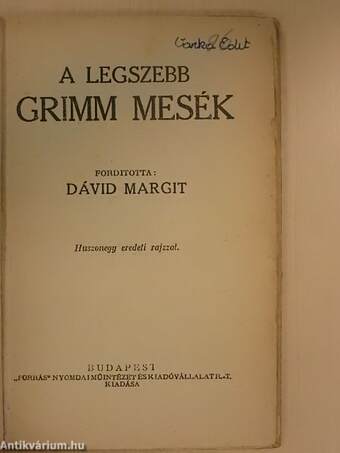 A legszebb Grimm mesék