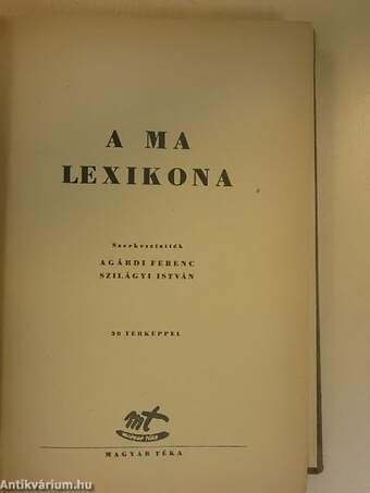 A Ma Lexikona