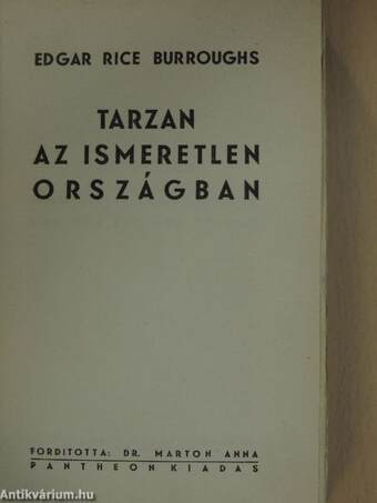 Tarzan az ismeretlen országban