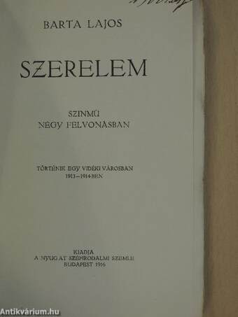 Szerelem