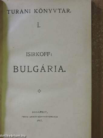 Bulgária I-II.