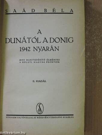 A Dunától a Donig