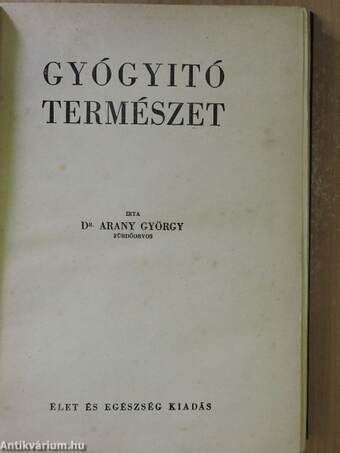 Gyógyitó természet