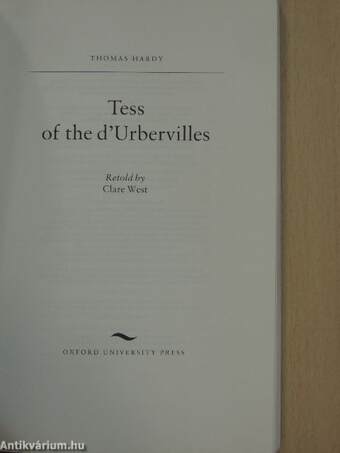 Tess of the d'Urbervilles