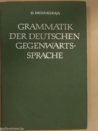 Grammatik der Deutschen Gegenwartssprache