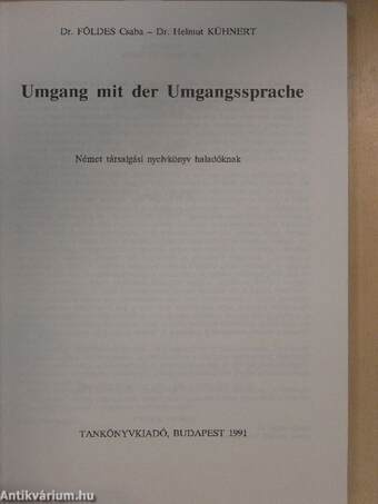 Umgang mit der Umgangssprache