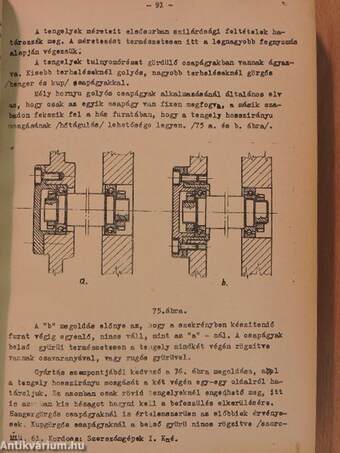 Szerszámgépek I-III.