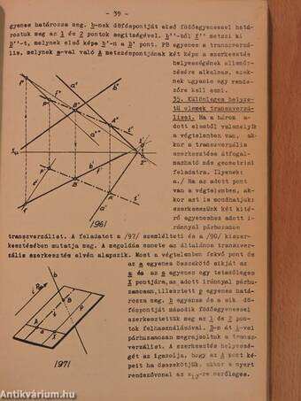 Ábrázoló geometria I.