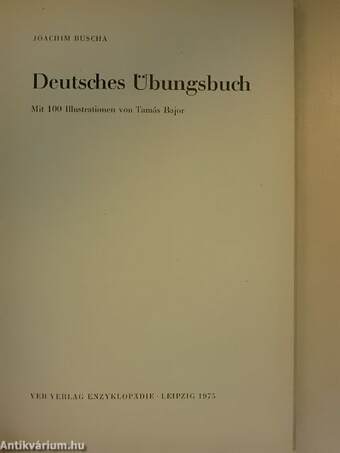 Deutsches Übungsbuch