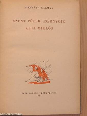 Szent Péter esernyője/Akli Miklós
