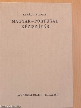 Magyar-portugál kéziszótár 