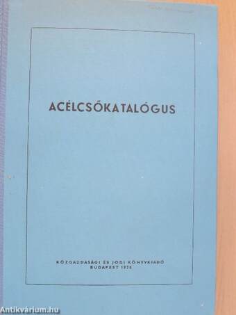 Acélcsőkatalógus