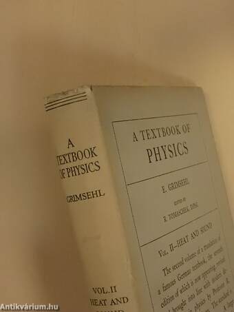 A textbook of physics II.