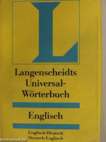 Langenscheidts Universal-Wörterbuch Englisch