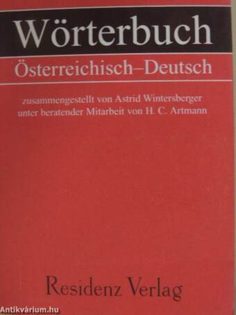 Österreichisch-Deutsches Wörterbuch